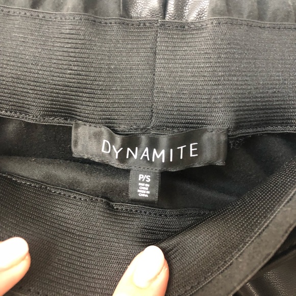 FAUX LEATHER SKIRT - Picture 4 of 4